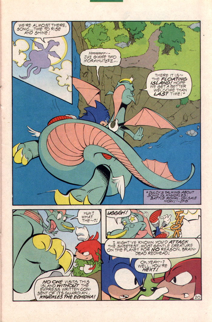 Sonic - Archie Adventure Series August 1997 Page 23